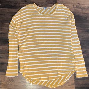 Striped long sleeve shirt
